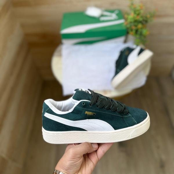 PUMA CLASSIC SUEDE XLG DARK GREEN