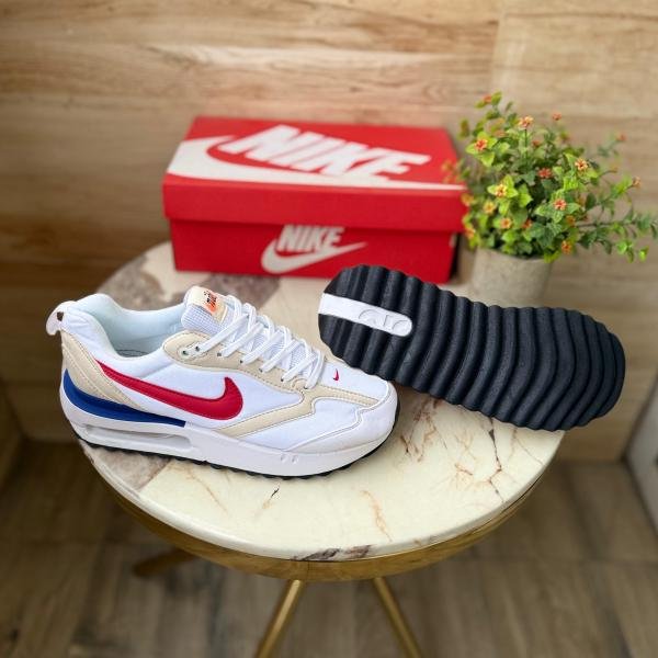 NIKE AIRMAX 1 SE DAWN WHITE RED