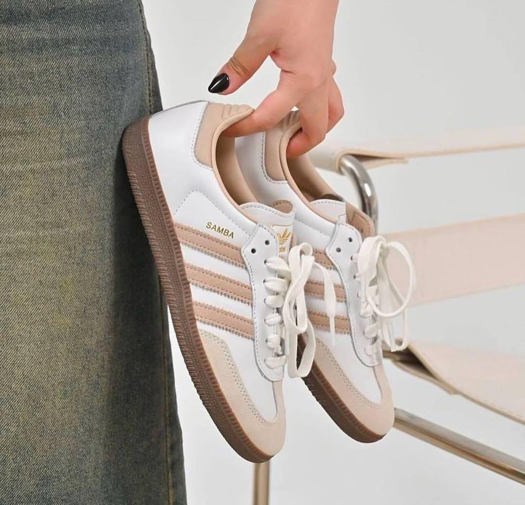 ADIDAS ORIGINALS SAMBA BEIGE GUM