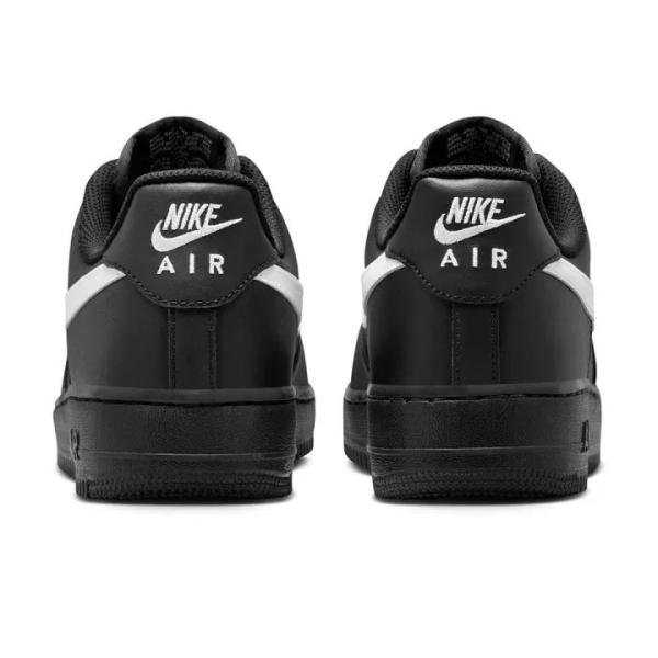 NIKE AIRFORCE 1'07 BLACK/WHITE TICK