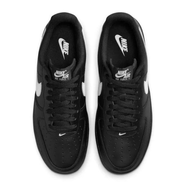 NIKE AIRFORCE 1'07 BLACK/WHITE TICK