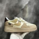 NIKE AIRFORCE ALL PETALS UNITED BEIGE BROWN