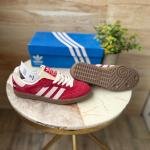 ADIDAS ORIGINALS SAMBAS "BETTER SCARLET OFFWHITE"