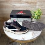 AIR JORDANS RETRO ONE TRAVIS SCOTT LOW MOCHA